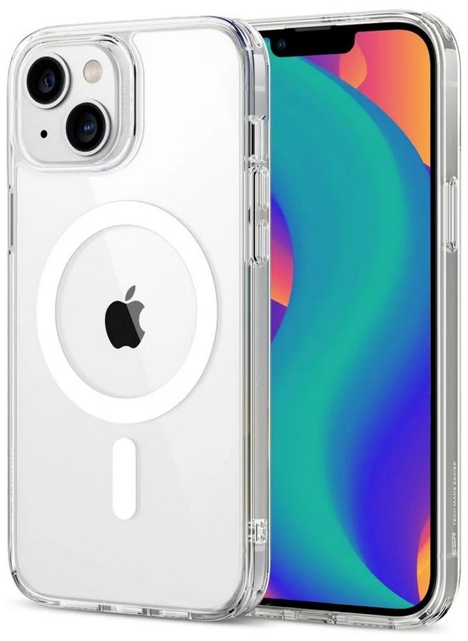 ESR ESR for iPhone 14 Plus Cover, Compatible with MagSafe, Scratch-Resistant, Thin and Slim, Classic Shockproof Military-Grade Protection, TPU, Magnetic Back Case, Clear  - Image 4