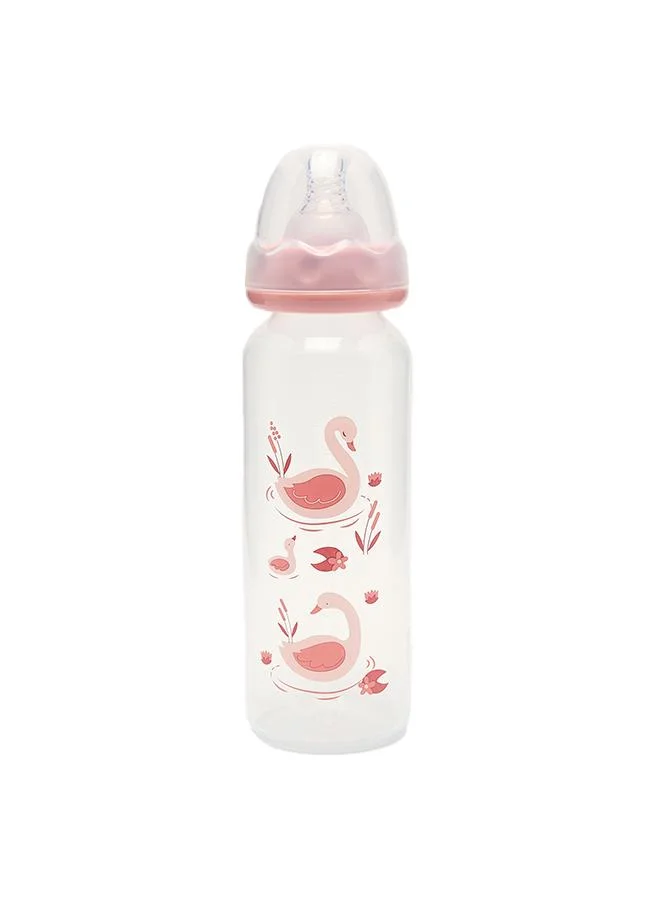 أطفال وأكثر Babies & More Baby Pink PP Feeding Bottle 240ml