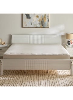 Home Box Opulent Luxe Solid Cotton Super King Fitted Sheet 200 x 40 x 200 cm  - Image 3