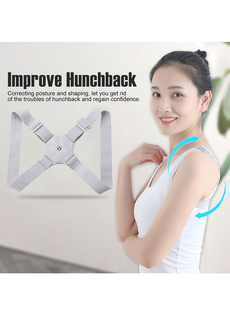 Generic Adjustable Smart Back Posture Corrector Back Intelligent Brace Support Belt  - Image 3