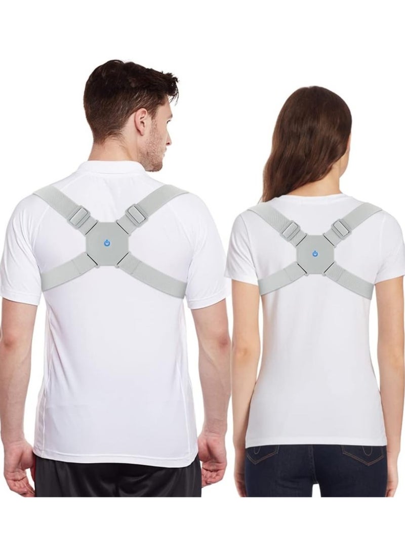 Generic Adjustable Smart Back Posture Corrector Back Intelligent Brace Support Belt  - Image 5