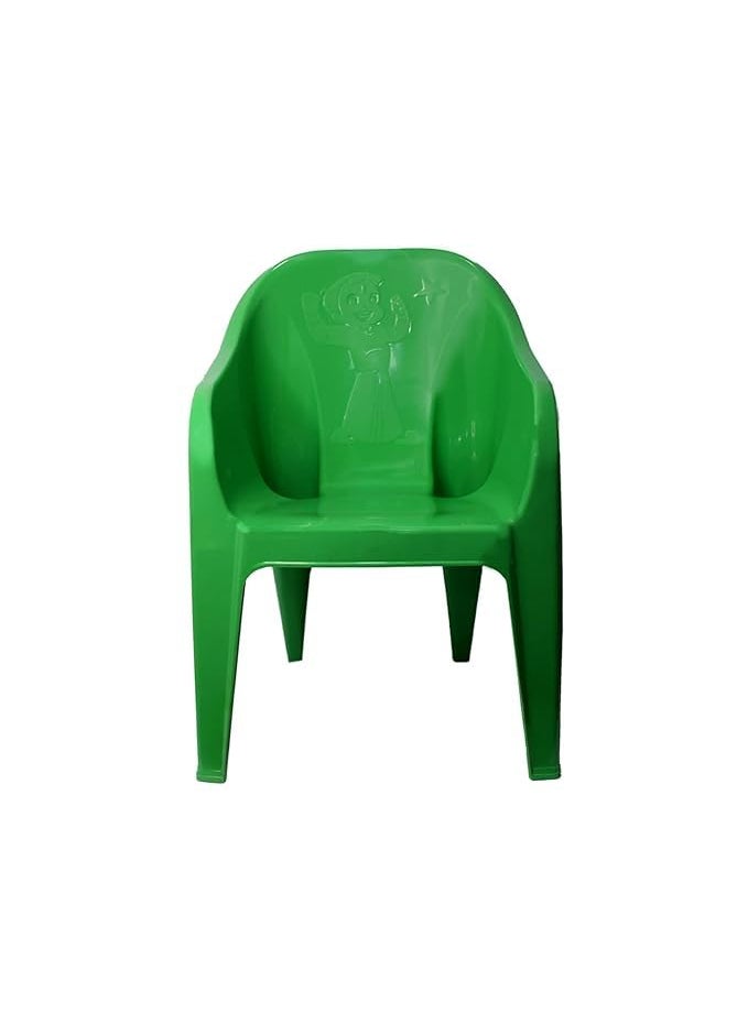 BAAL BAAL Chair Set for KidsBoys and Girls Strong and Comfortable with Backrest Chairs for Kids Study and Play Kids Chair for Home Study RoomPre School and Dining Green  - Image 1