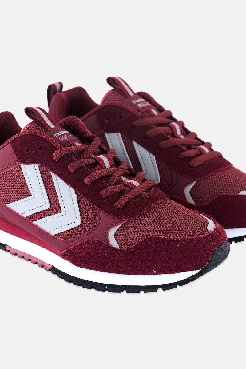 Hummel Men Fallon Lace Up Outdoor Shoes, Maroon  - Image 2