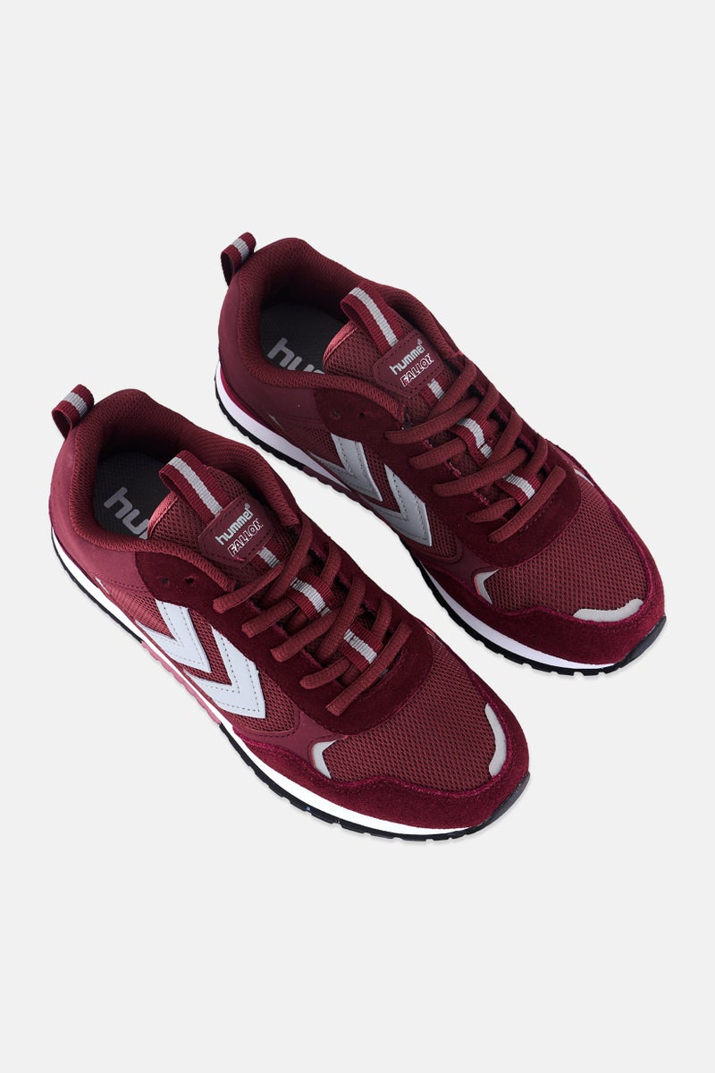Hummel Men Fallon Lace Up Outdoor Shoes, Maroon  - Image 4