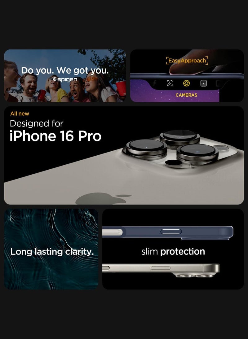 Spigen Ultra Hybrid iPhone 16 Pro Case Cover (2024) - Navy Blue - Image 2