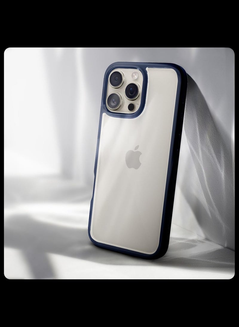 Spigen Ultra Hybrid iPhone 16 Pro Case Cover (2024) - Navy Blue - Image 3