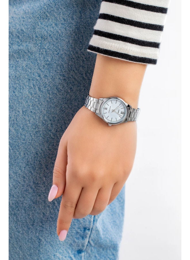 CASIO Stainless Steel Analog Wrist Watch LTP-V005D-2B3UDF - Image 2