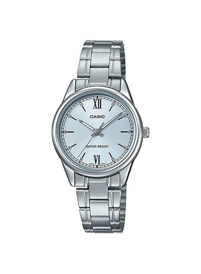 CASIO Stainless Steel Analog Wrist Watch LTP-V005D-2B3UDF - Image 1