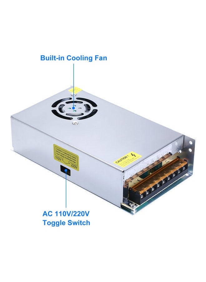 NIBEMINENT DC 24V 15A Universal Regulated Switching Power Supply For 3D Printer Silver  - Image 5