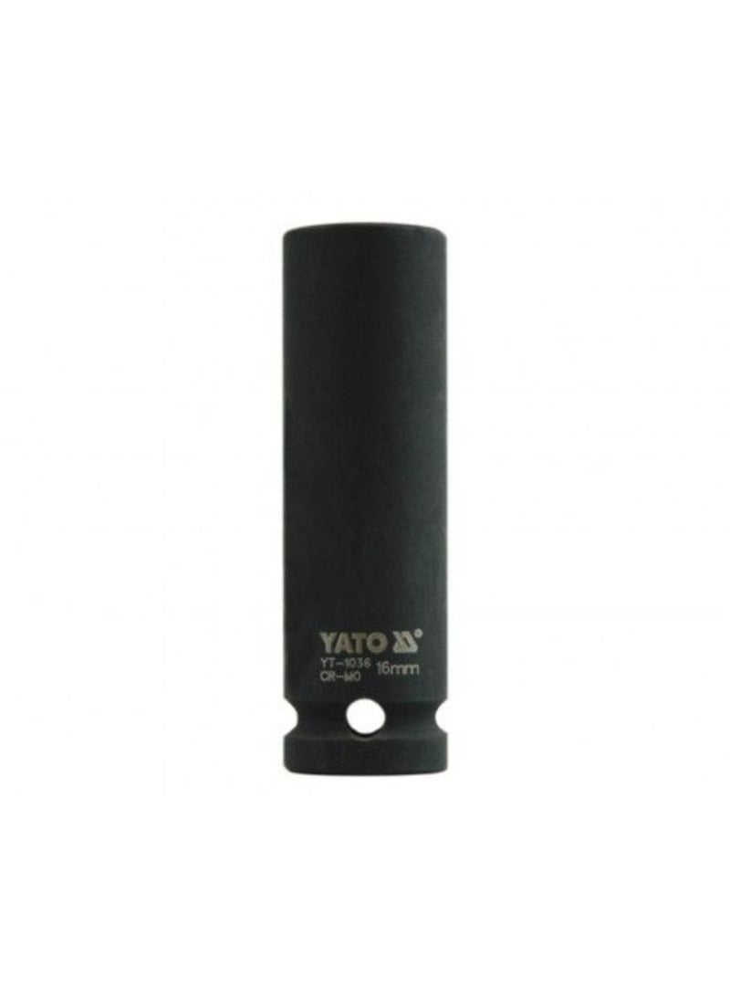 YATO Deep Impact Socket 16mm 1/2"Dr YT-1036 PL