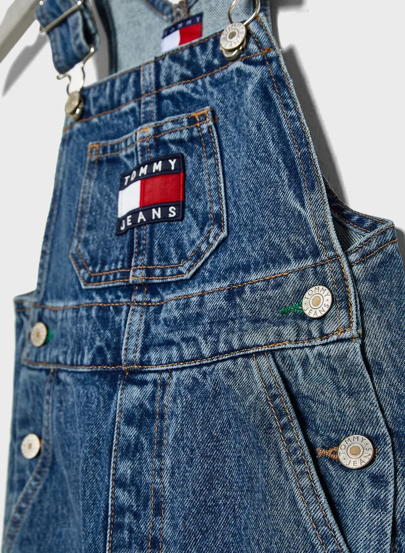 TOMMY HILFIGER Kids Logo Dungaree