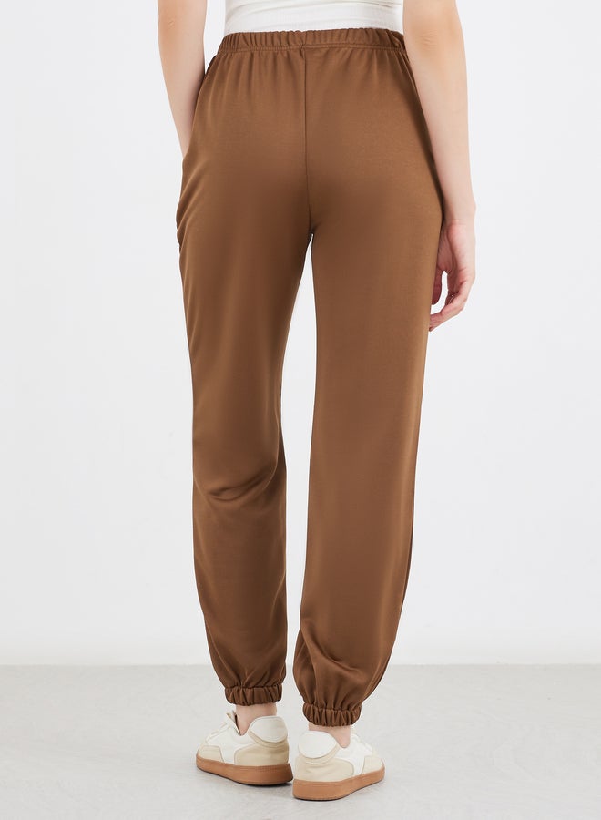Styli Elasticated Waistband Straight Fit Joggers - Image 4