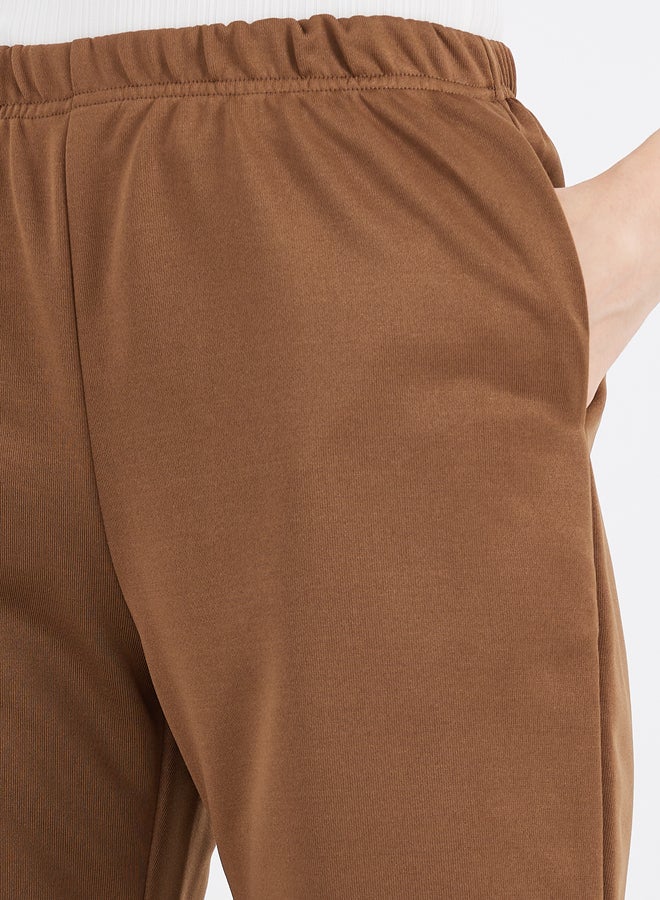 Styli Elasticated Waistband Straight Fit Joggers - Image 3