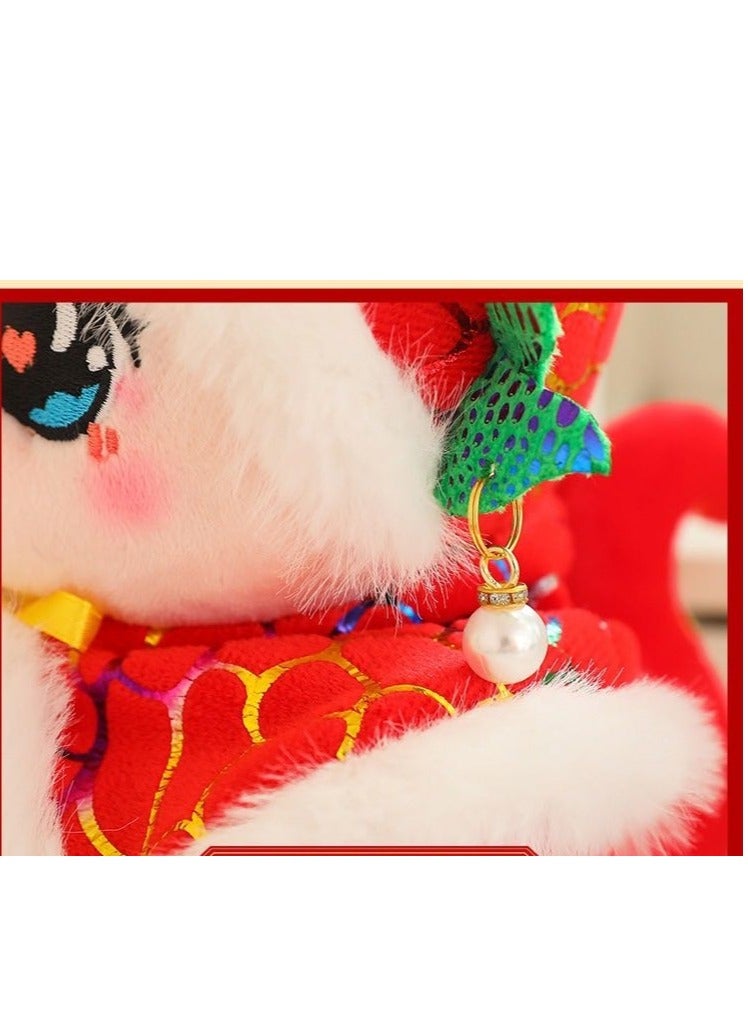 2025 Year of the Snake Mascot Plush Toy Ornament  - Image 2