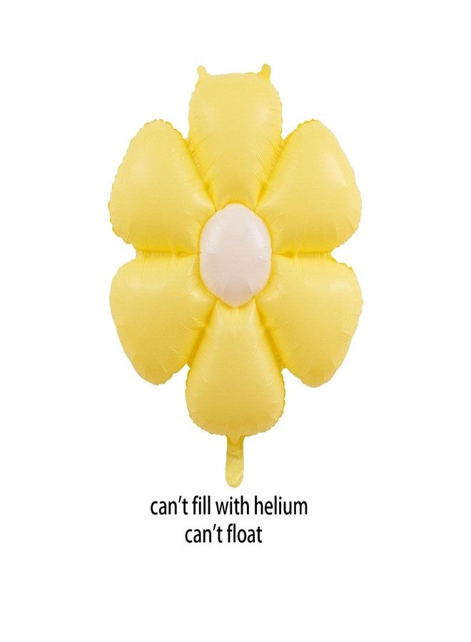 PLAP Flowers Birthday Party Balloons Daisies Happy Birthday Party Decorations (Yellow) - Image 4
