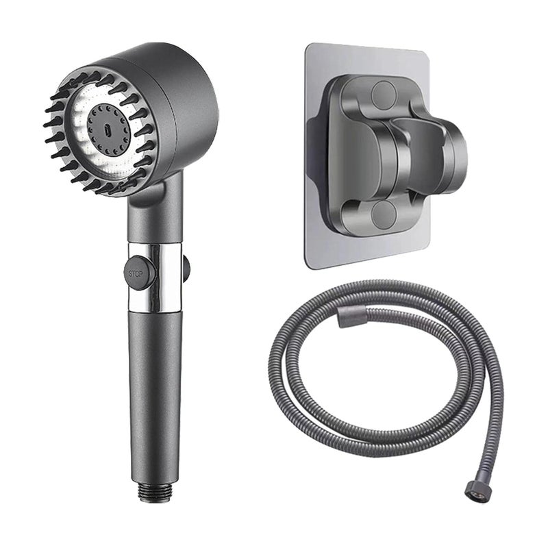 SNAPCOM Handheld Shower Head No Drill Bathroom Shower Head for Tvs Barber Shop Hotel Home Improvement Plumbing Fixtures Shower Heads use for home wash basin 1 pcs - Image 2