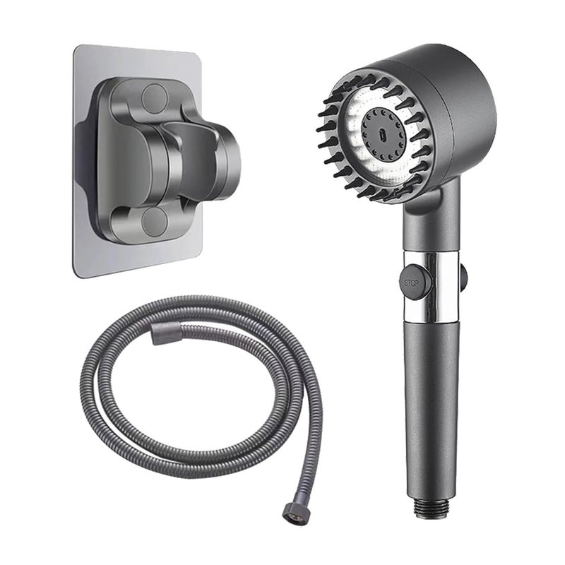 SNAPCOM Handheld Shower Head No Drill Bathroom Shower Head for Tvs Barber Shop Hotel Home Improvement Plumbing Fixtures Shower Heads use for home wash basin 1 pcs - Image 1