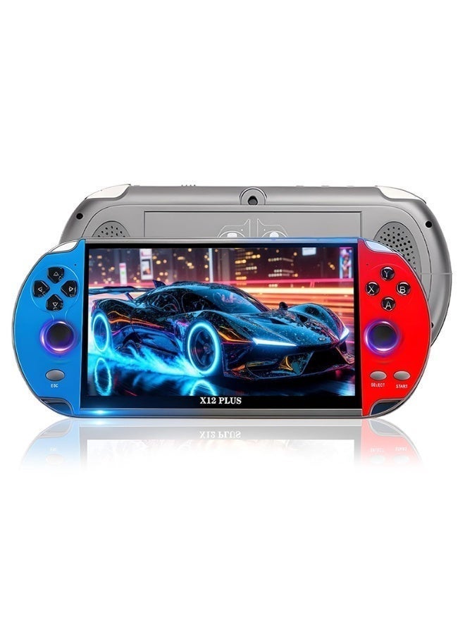7.1Inch Handheld Game Console, IPS Screen Video Game Player, Retro Game Console Built-in 10000 Games For GBA GBC NES GBC - Image 2
