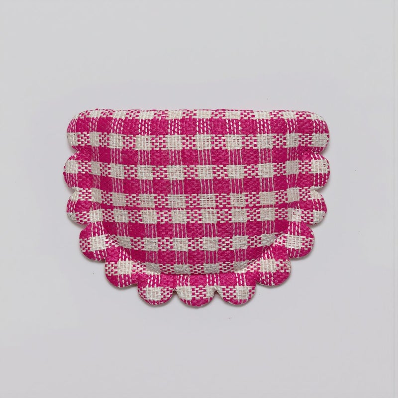 Multi Compatible Gingham Fabric Patches Adhere to Fabric Paper Wood Resin Decoration - Image 4