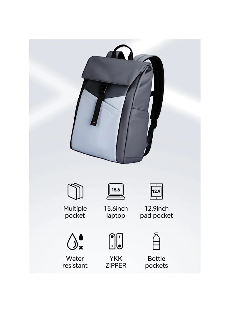 MARK RYDEN MARK RYDEN 7802 Urban Vitality Fashion Backpack - Lightweight, Water-Resistant, and Organized Design