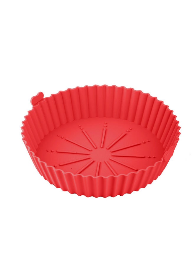 Baking Pan Special New Air Fryer Silicone Air Fryer Silicone Pad Special Paper Plate Paper Tray Baking Round New