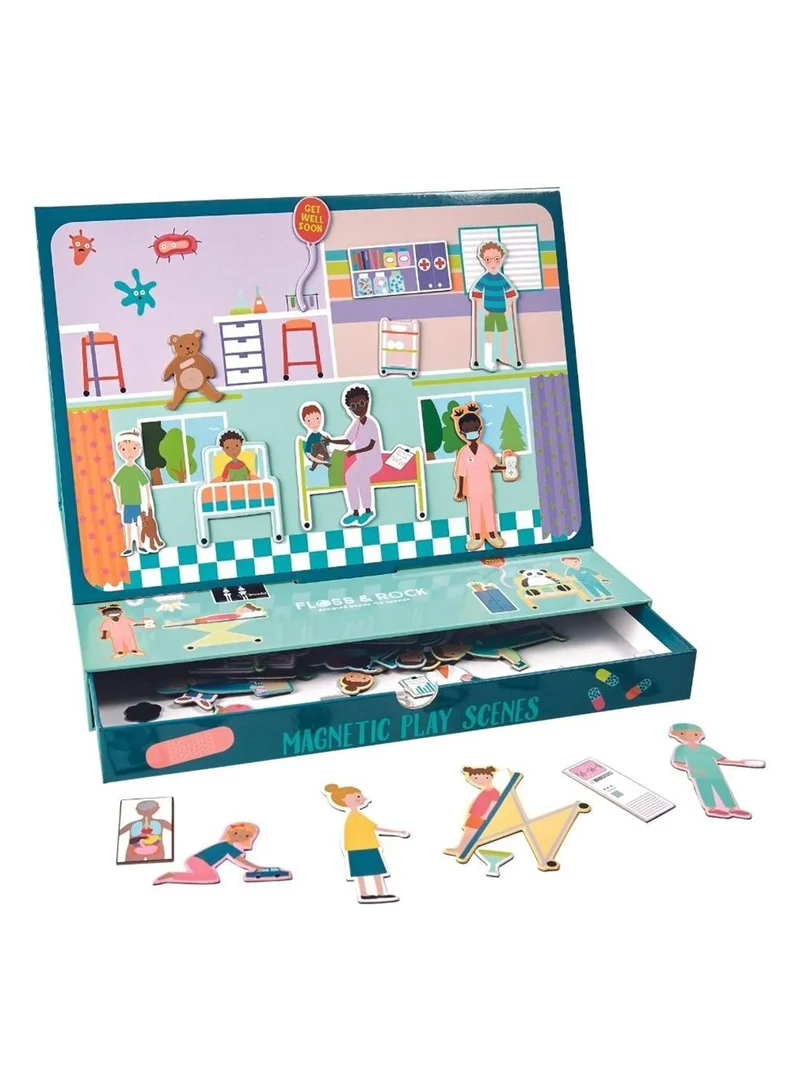 Floss & Rock Happy Hospital Magnetic Play Scenes