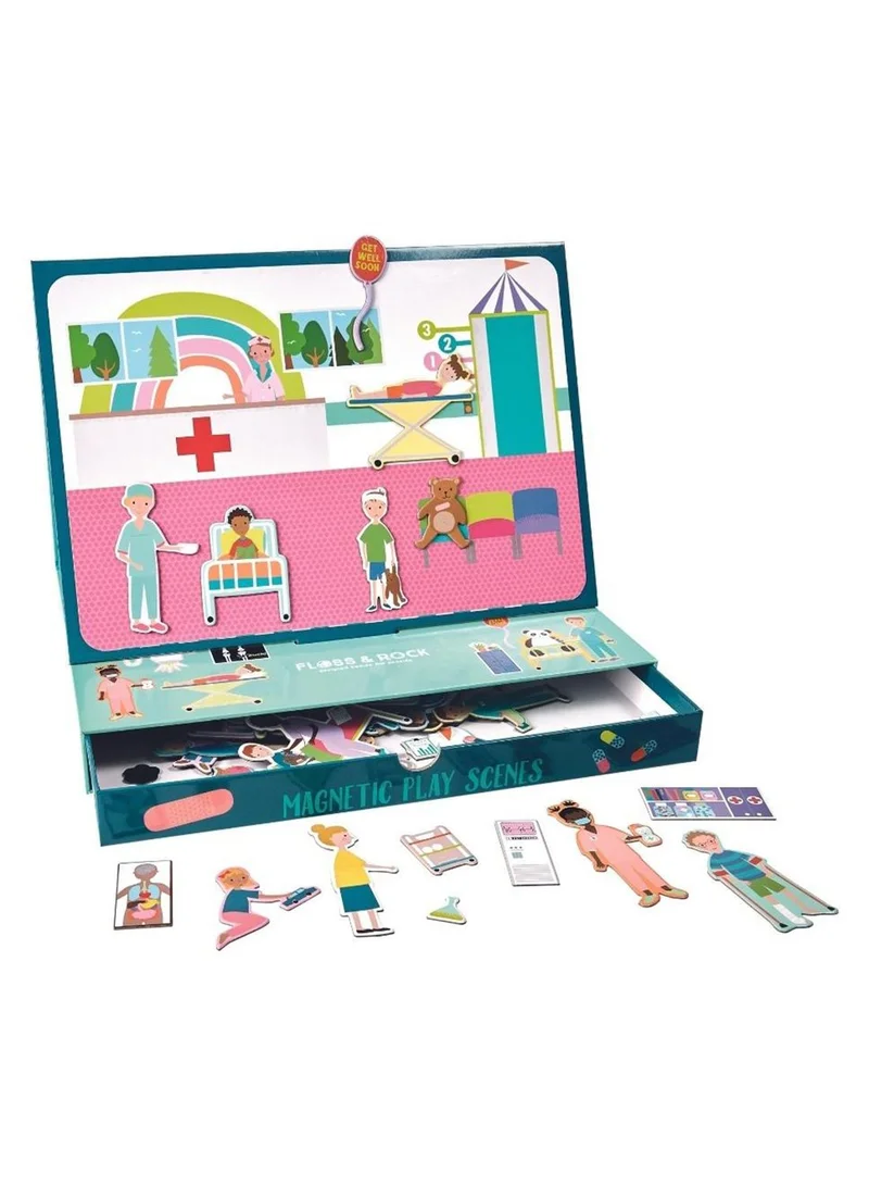 Floss & Rock Happy Hospital Magnetic Play Scenes