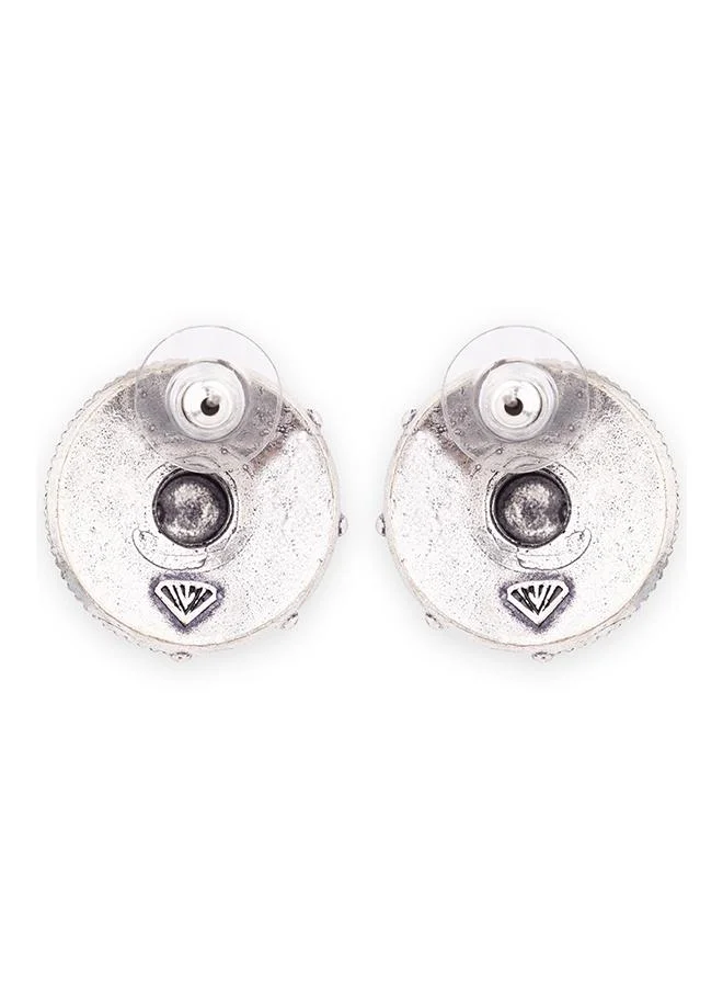 VOYLLA Kalbelia Enameled Stud Earrings