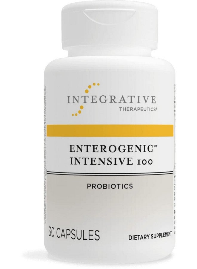 Integrative Therapeutics - Enterogenic Intensive 100 - 100 Billion CFU High-Potency Probiotic - Multiple Strains for Digestive Support - 30 Capsules - Image 1