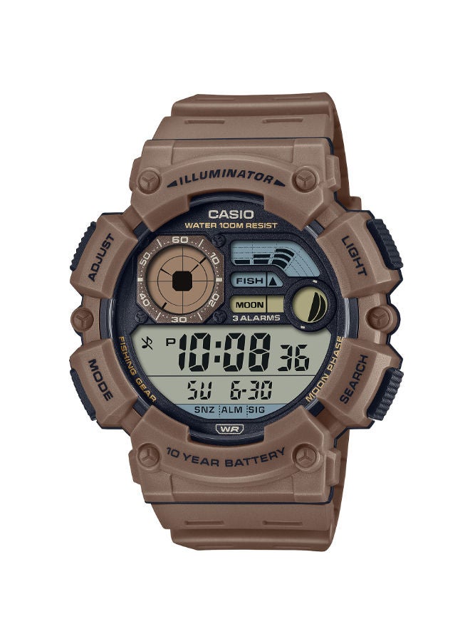 كاسيو ساعة يد رقمية من الراتنج WS-1500H-5AVDF - Image 1