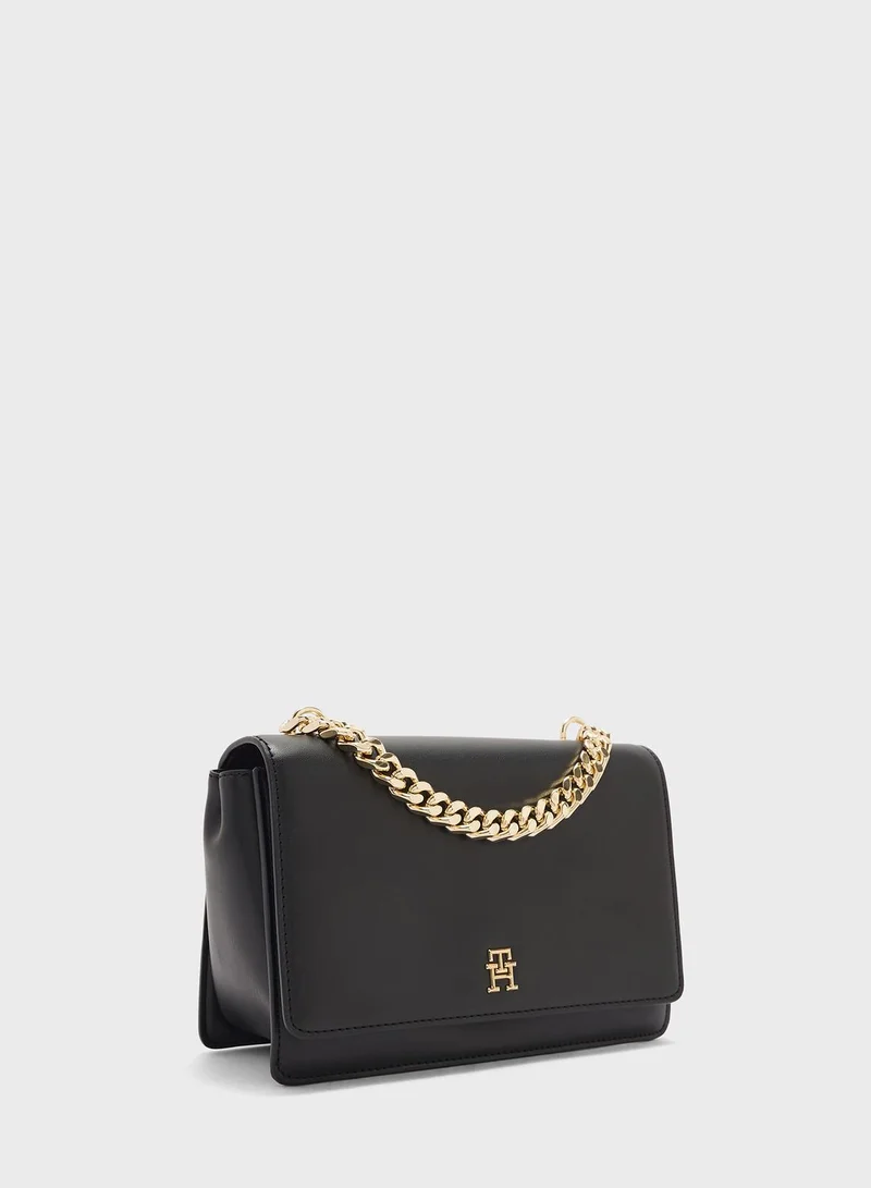 TOMMY HILFIGER Refined  Medium Chain Crossbody Bag