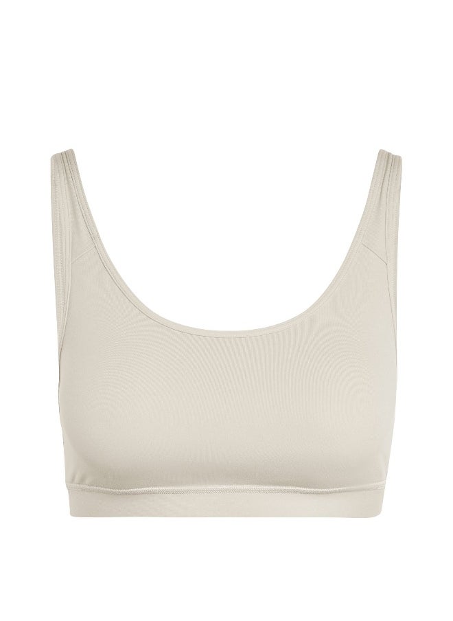 Adidas adidas All Me Ess Ms Beige Training Bra 2XSB  - Image 1