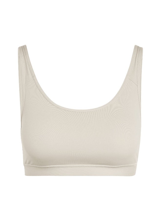 Adidas adidas All Me Ess Ms Beige Training Bra 2XSB  - Image 2