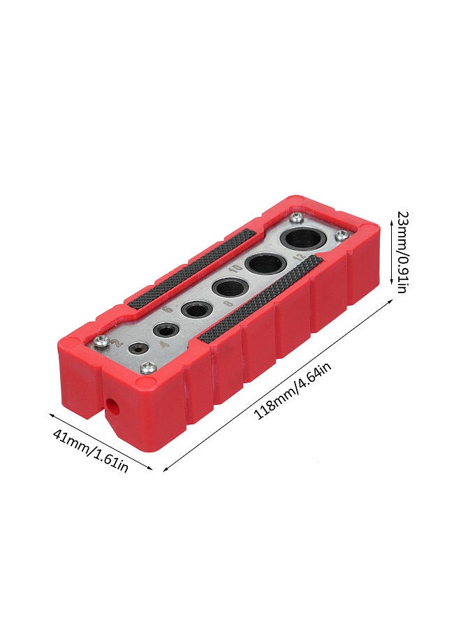 Generic Pocket Hole Jig Drill Locator Woodworking Drilling Guide Woodworking Tools Woodworking Punch Positioner Dowel Kit Power Tool Accessory  - Image 3