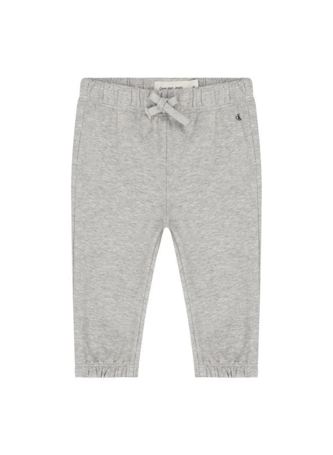Calvin Klein Jeans grey Newborn Fleece Logo Tracksuit  | Best Price UAE
