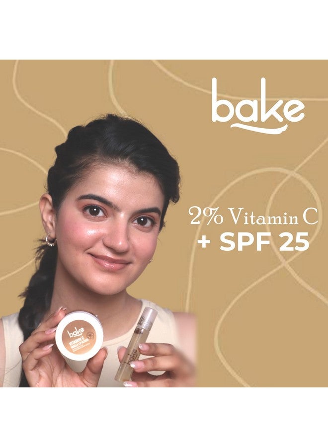 BAKE 2% Vitamin C Vanilla Lip Balm Oil for Dark & Pigmented Lips with SPF 25 PA++++ (15g) (Vanilla) - Image 4
