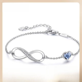 Infinity Crystal Bracelet Diamond Accents White diamond - pzsku/Z6C392B1215B95F4A4518Z/45/1750432815/1f7f45d7-849a-486d-b8b3-46ec513bb10e