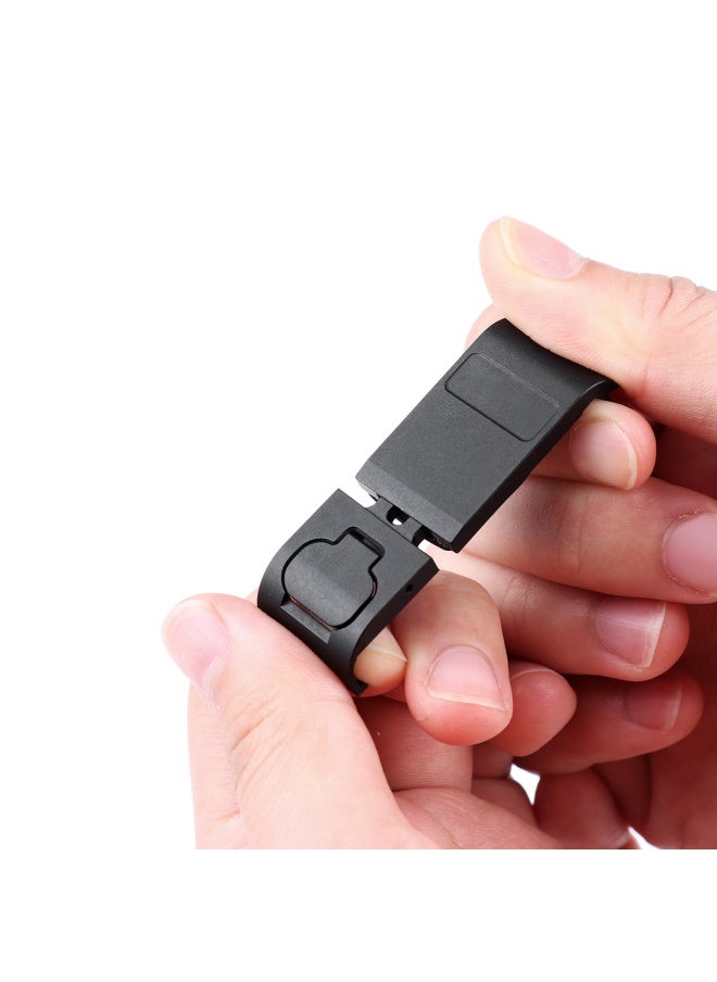 Generic Applicable To Gopro12/11/10/Universal Metal Side Cover Battery Cover Side Charging Side Opening Charging Cooling Cover-Color:Neutral Gopro9/10/11/12/13 Metal Side Cover  - Image 1
