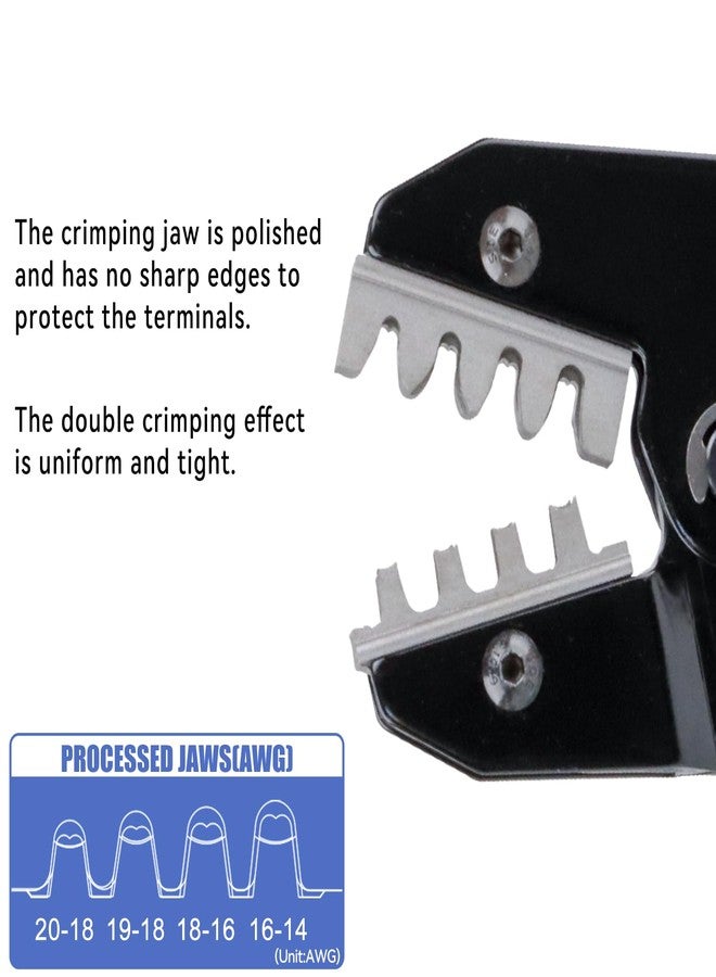 HKS 20-14AWG Size16 20 Deutsch DT DTM Crimp Tool (YF-1420DT) - Open Barrel Terminal Crimper for Stamped Contacts - Image 4