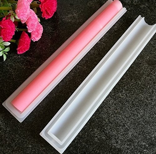 EchoDone Round Tube Column Silicone Soap Candle Mold Embed Soap Making Supplies Silicone Mold for Soap - Image 3