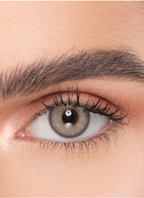 La Gray lenses A charming look with natural and beautiful colors Monthly use contact lenses, a pair in a box