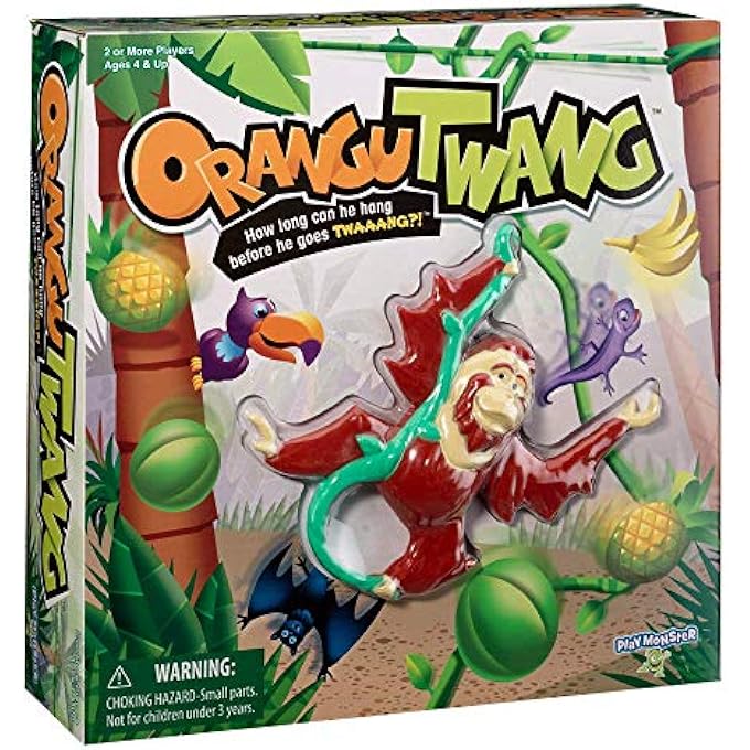 PlayMonster Orangutwang Kids Game  How Long Can He Hang Before He Goes Twaaang? - Image 2
