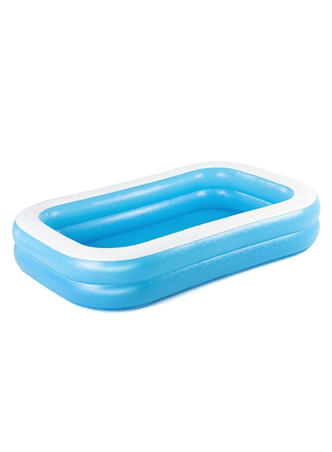 Bestway Rectangular Family Pool Blue 262 X 175 X 51 Cm 54006 - Image 1