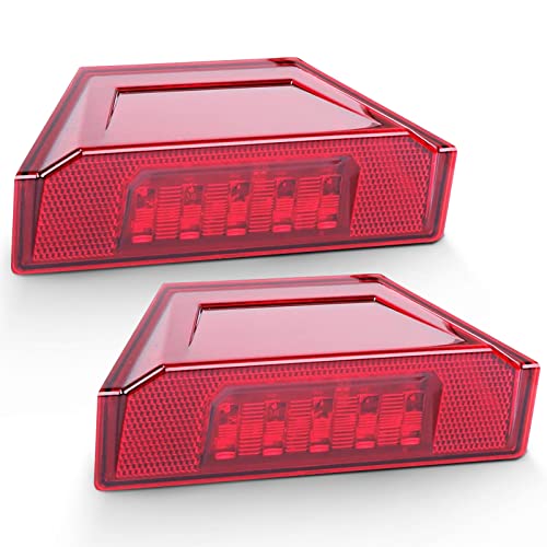 مجموعة مصابيح خلفية LED للفرامل من BUNKER INDUST 1 زوج لسيارات 2015-2019 بولاريس رينجر 570 كاملة الحجم 900 XP 1000 RGR رقم القطعة البديلة 2412774