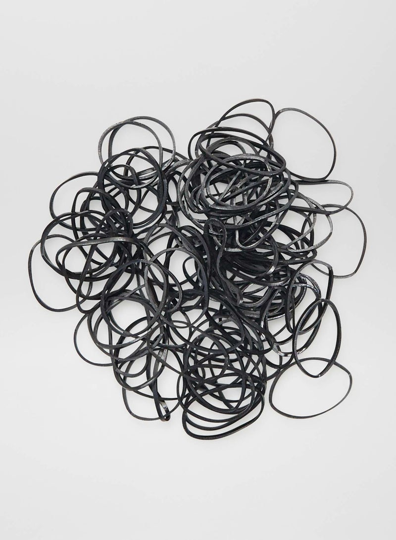Pack Of 100 Elasticated Hair Bands