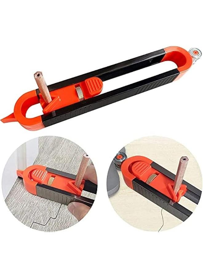 Generic High Precision Woodworking Contour Scribing Tool with Pencil Lock - Upgraded Measuring Device for Professional Finish Carpenters and Joiners  - Image 1