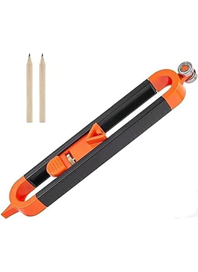 Generic High Precision Woodworking Contour Scribing Tool with Pencil Lock - Upgraded Measuring Device for Professional Finish Carpenters and Joiners  - Image 2