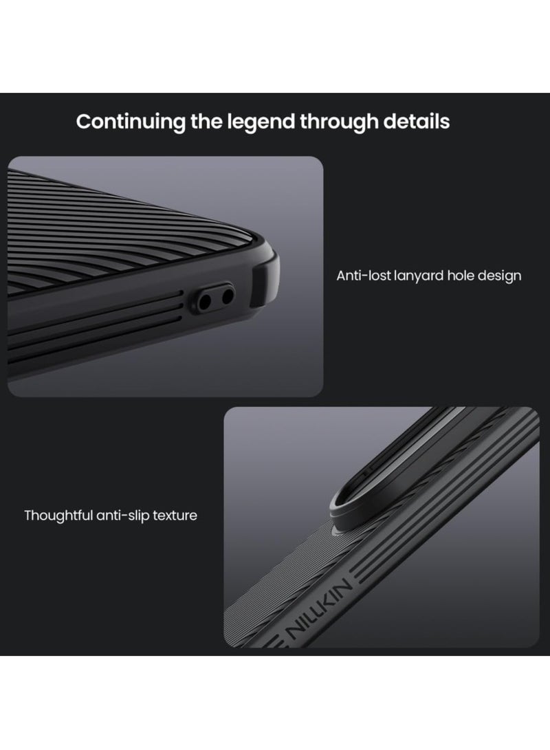 Nillkin For Honor Magic 7 Pro Case, Camera Lens Protection Slide Cover, TPU+PC Shockproof Bumper Back Cover, Anti-Fingerprint Mobile Phone Case, Slim Fit Protective Casing - Image 4