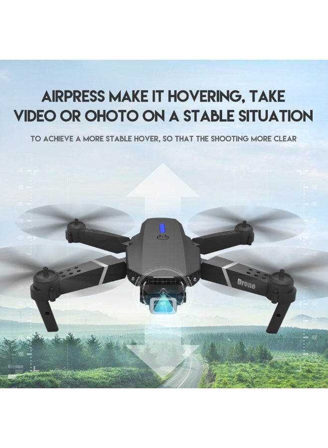E88 Pro Drone - WIFI FPV Drone With Wide Angle HD 4K 1080P Camera Height Hold RC Foldable Quadcopter Dron - Image 3