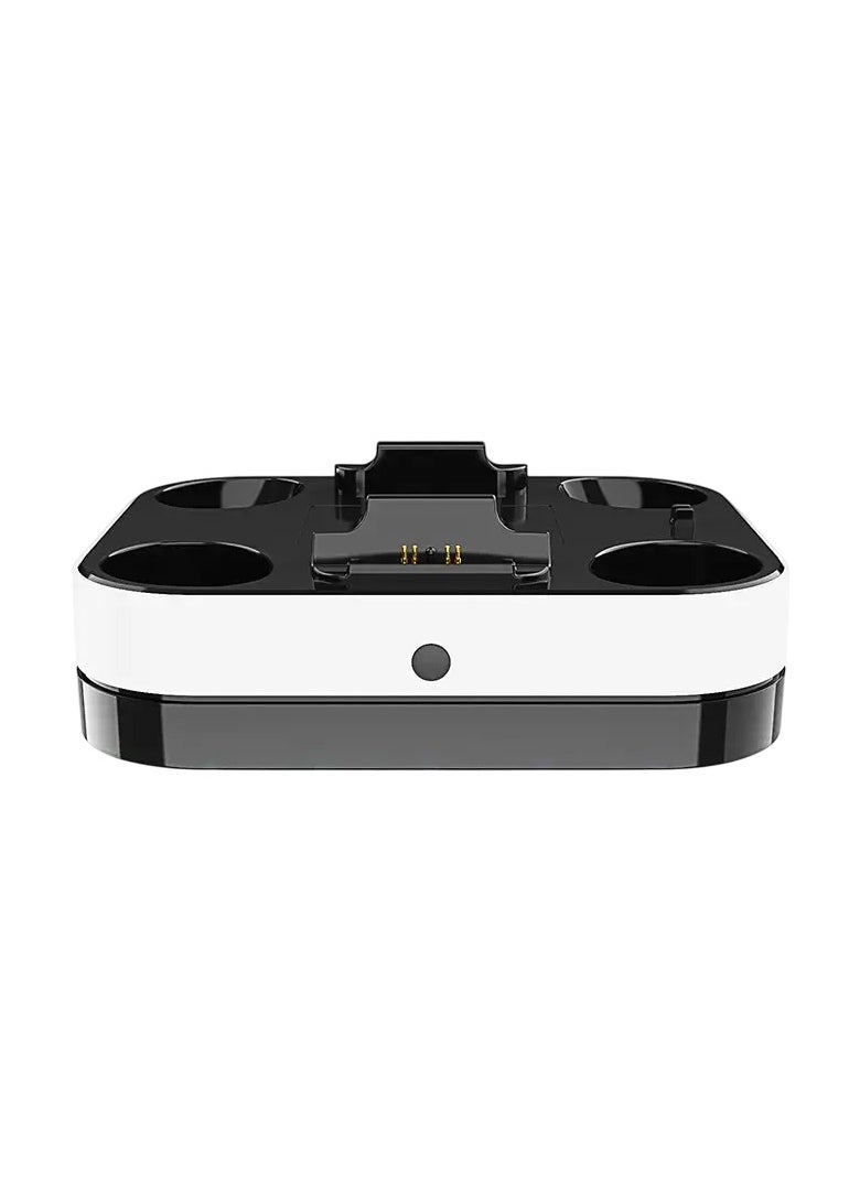 Generic - Dual Charging Base for PS5 Controller – Fast Charger with Color Lighting Effects – Sleek & Compact Design for Efficient Charging - Image 1